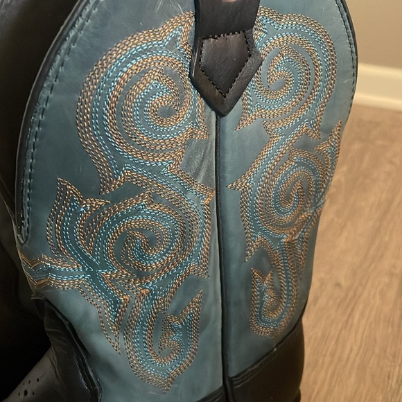 DOUBLE-H Men's Nolen 11" Wide Square Toe Roper Size 9 Work Boots - Picture 9 of 15